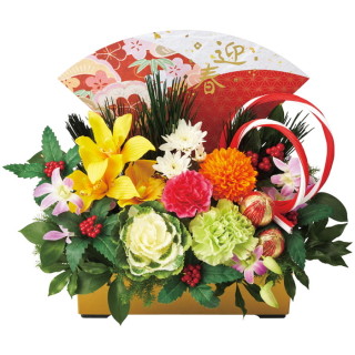 迎春アレンジ｢吉祥｣