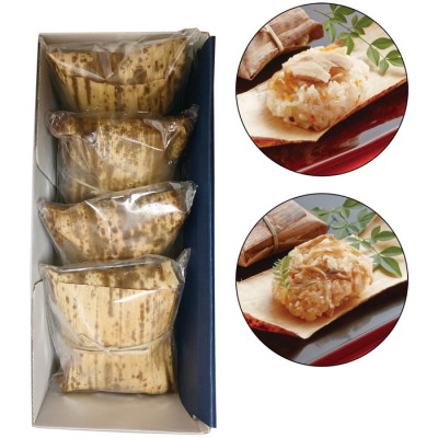 もっちりおこわ二種食べくらべ(新潟県産こがねもち使用)