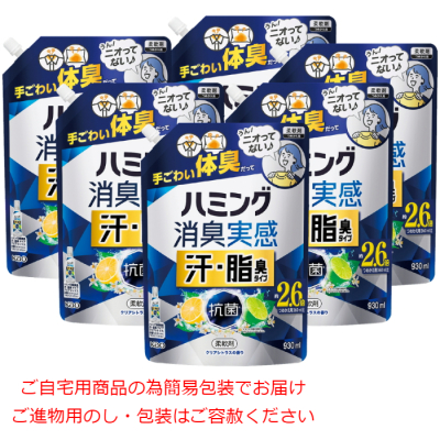 ハミング消臭実感 汗･脂臭タイプ クリアシトラス 詰替え用