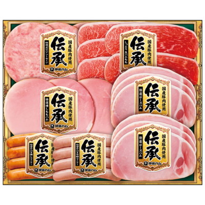 伝承国産豚肉ハム詰合せ