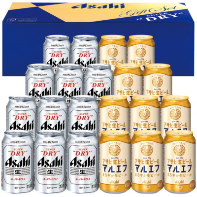 スーパードライ生缶ビール&アサヒ生ビールダブルセット
