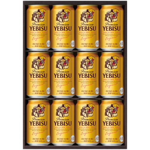 ヱビス生缶ビールセット(SR5081876)｜阪急からのお歳暮｜阪急百貨店