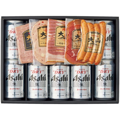 生缶ビール･ハム･ウインナーセット