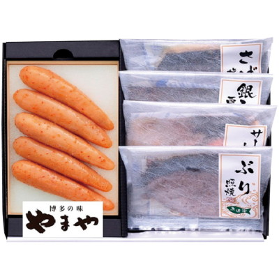 辛子明太子･レンジで簡単焼魚詰合せ