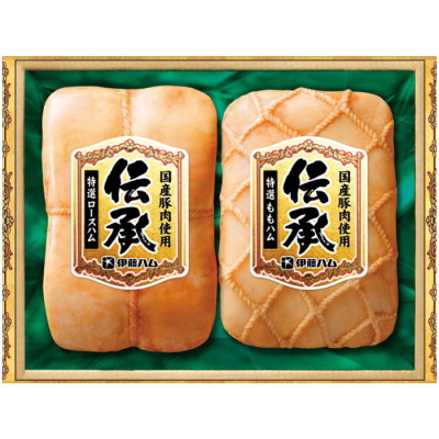 伝承国産豚肉ハム詰合せ