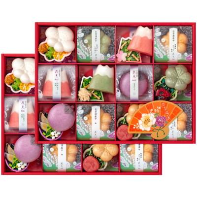 京のお茶漬･お吸物 迎春最中詰合せ