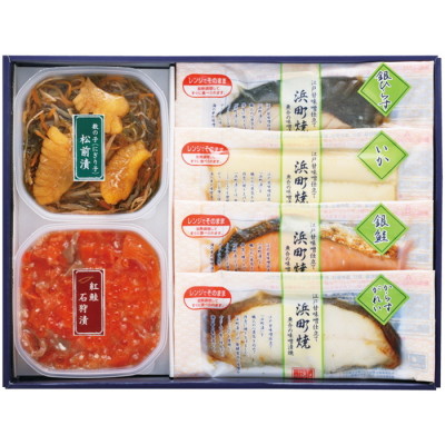 浜町焼と珍味詰合せ