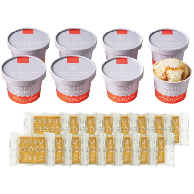 バターアイスクリーム･クッキーセット