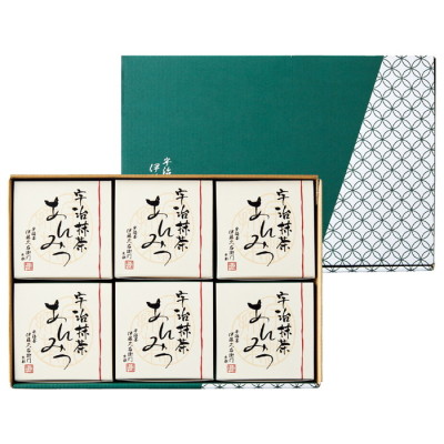 宇治抹茶あんみつ