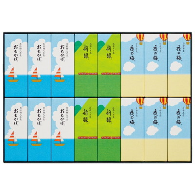 夏パッケージ小形羊羹16本入