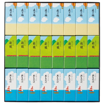 夏パッケージ小形羊羹24本入