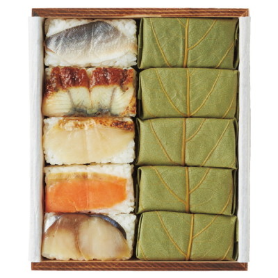 柿の葉ずし涼味5色20個