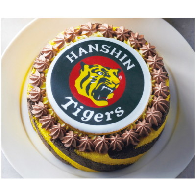 タイガースエンブレムケーキ