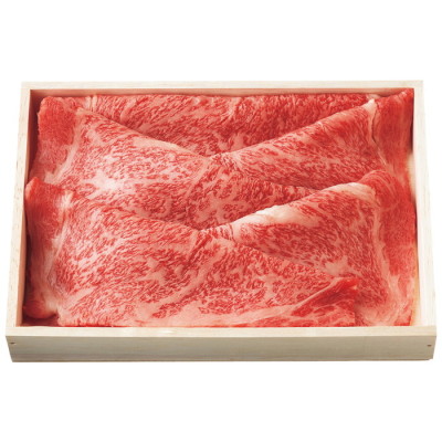 国産黒毛和牛 上ロースすき焼き用牛肉 400g