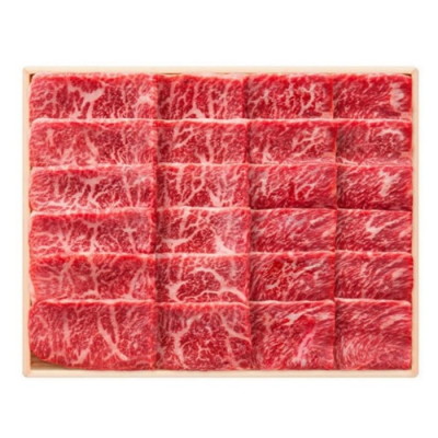 国産黒毛和牛 モモ焼肉用牛肉 600g