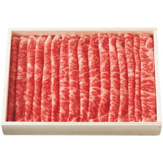 国産黒毛和牛 ロースしゃぶしゃぶ用牛肉 400g