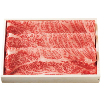 国産黒毛和牛 ロースすき焼き用牛肉 600g