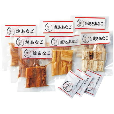 あなご3種食べくらべ