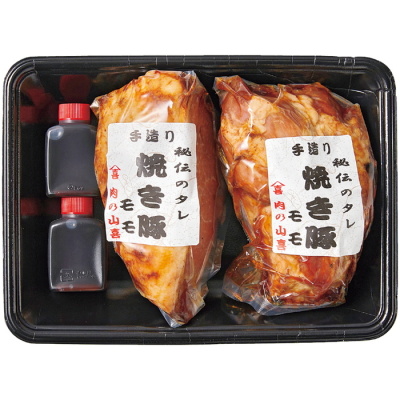 秘伝のタレ焼き豚