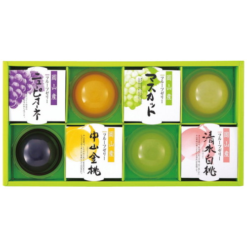 岡山産フルーツゼリー詰合せ(TY5052930)｜阪神からのお中元