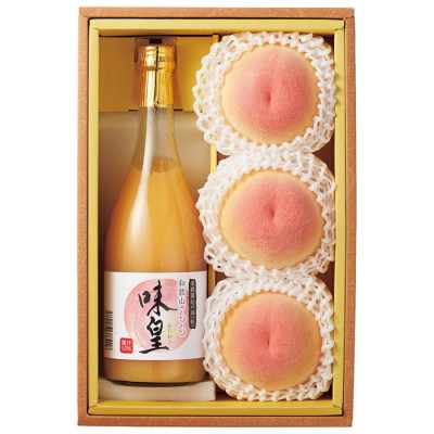 山梨県・桃&和歌山県・桃飲料詰合せ