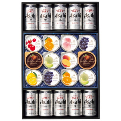 生缶ビール･ゼリーセット