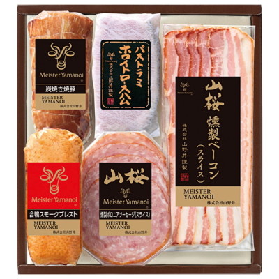 炭焼き焼豚･合鴨セット