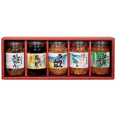 ごはんのお供佃煮5個セット