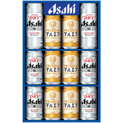 スーパードライ生缶ビール&アサヒ生ビールダブルセット