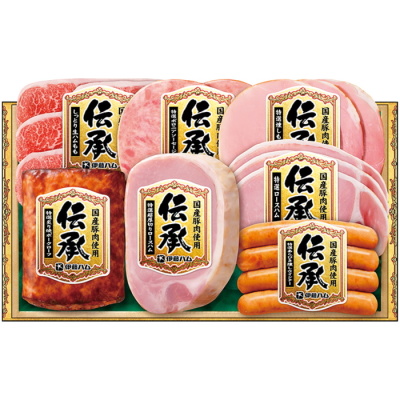 伝承国産豚肉ハム詰合せ
