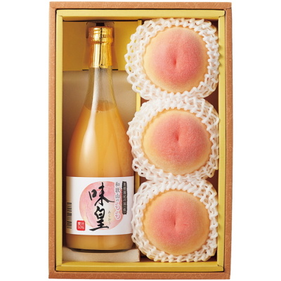 山梨県 桃&和歌山県 桃飲料詰合せ