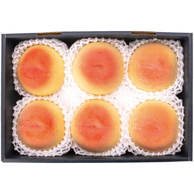 あら川の桃