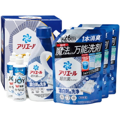 アリエール 液体洗剤 1520ml 5個セット　新品未使用 アリエール液体洗剤セット(TY6125466)｜阪神からのお中元｜阪神百貨店